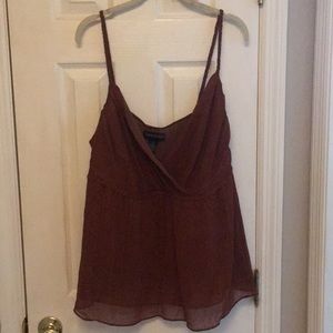Lane Bryant Brown Camisole